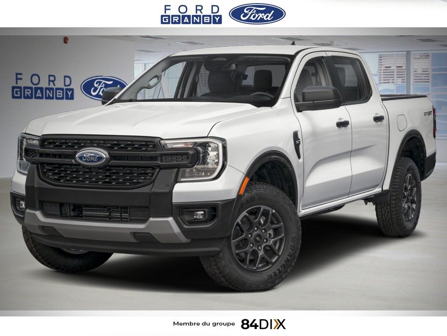 Ford Ranger XLT cabine SuperCrew 4RM caisse de 5 pi 2026 Blanc Oxford