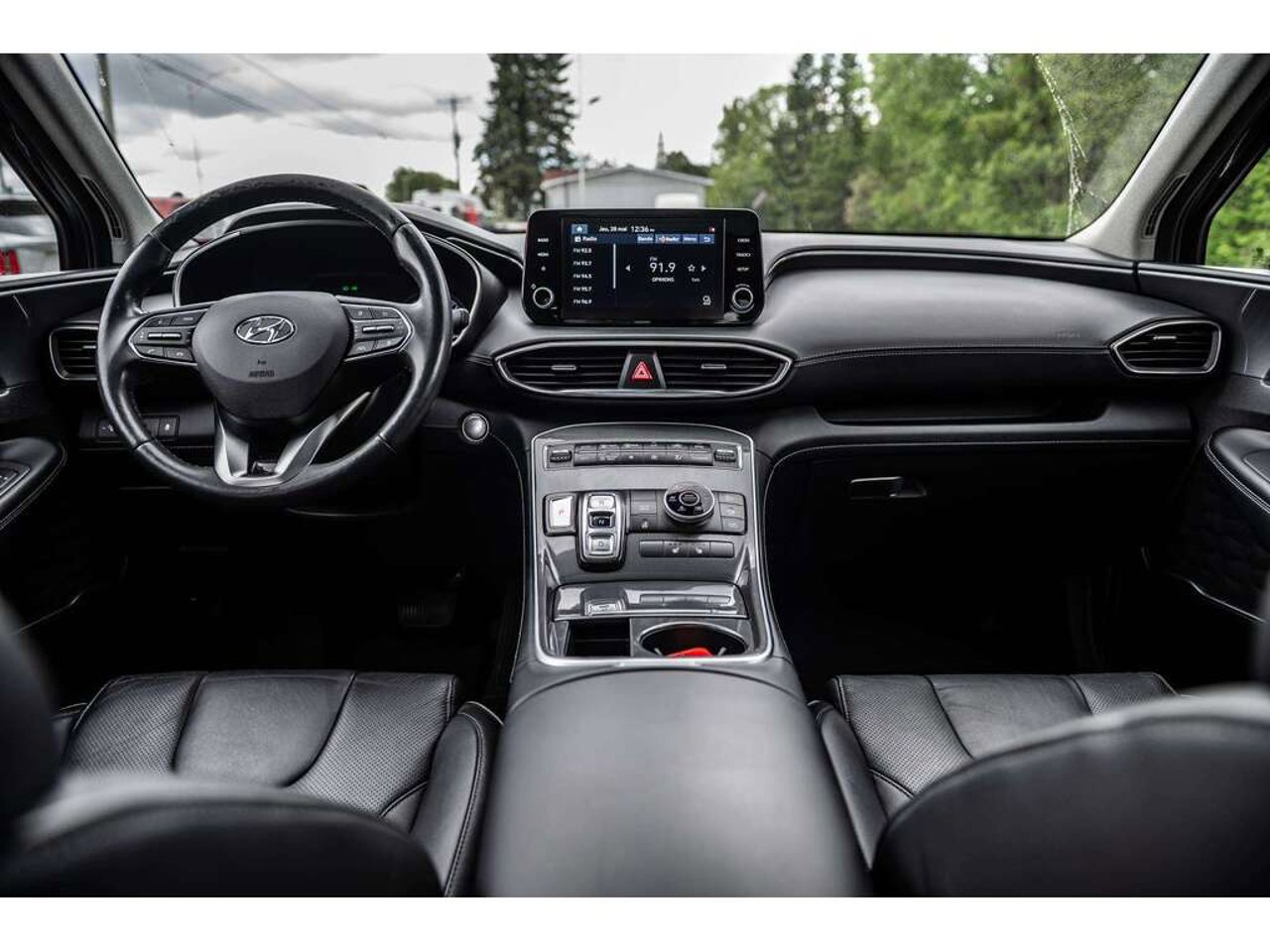 2021 Hyundai Santa Fe Hybrid Black Sainte-Julienne - photo #31