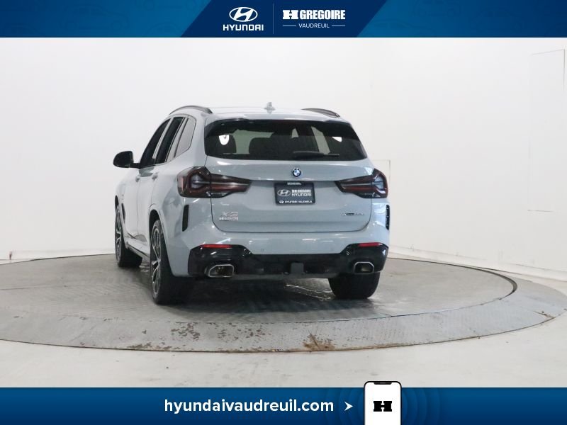 2022 BMW X3 Grey Saint-Eustache - photo #7