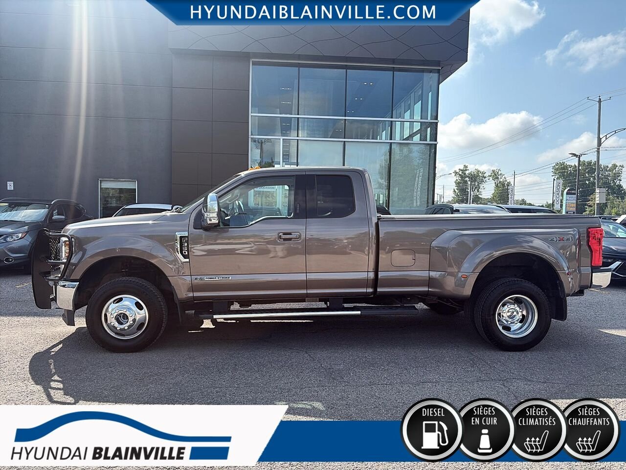 Ford Super Duty F-350 à roues arrière jumelées 2019 Brun Blainville - photo #7