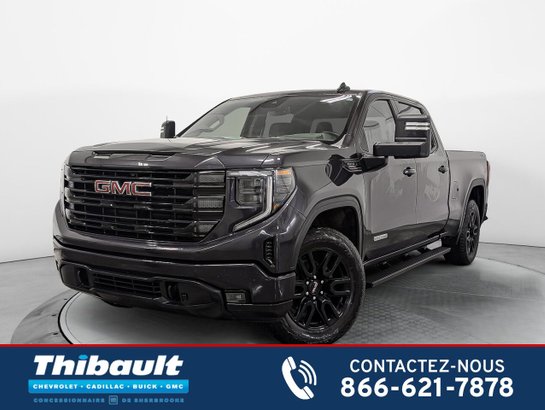 GMC Sierra 1500 4WD Crew Cab Moteur 3.0L Diesel Sièges Chauffants 2022 Gris