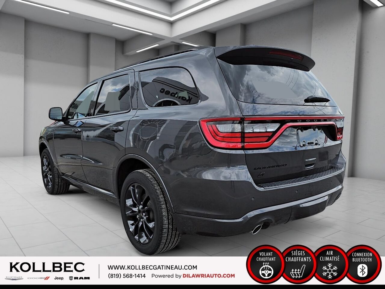 Dodge Durango 26150 | GT TI 2026 Gris vaporeux Gatineau - photo #17