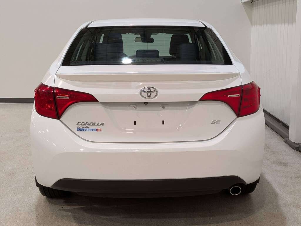 2017 Toyota Corolla 4dr Sdn CVT CE White Val-David - photo #6