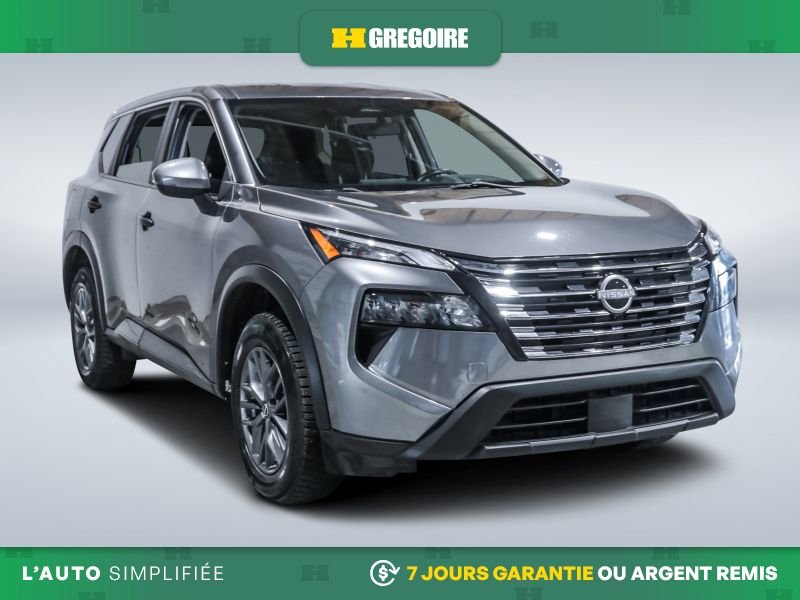 Nissan Rogue 729829 | S AWD AUTO AC GR ELEC MAGS CAM RECUL BLUETOOTH 2024 Gris Laval - photo #0