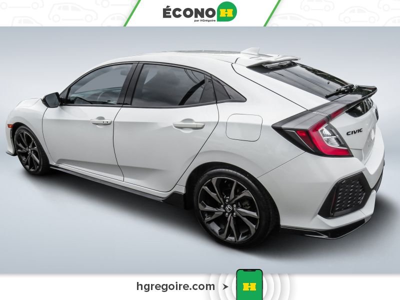 2019 Honda Civic White Saint-Eustache - photo #5