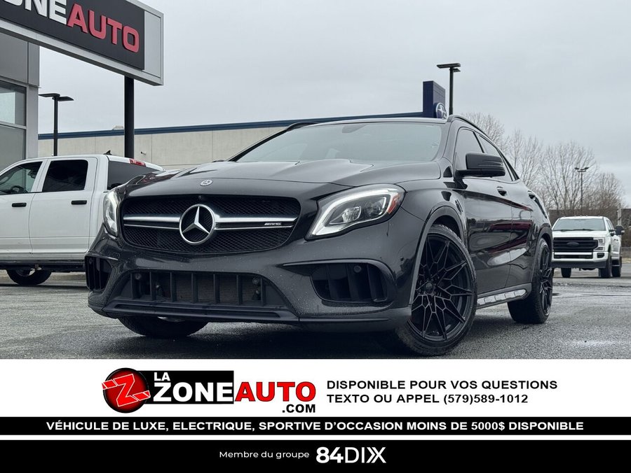 2019 Mercedes-Benz GLA45 AMG 2019 Black