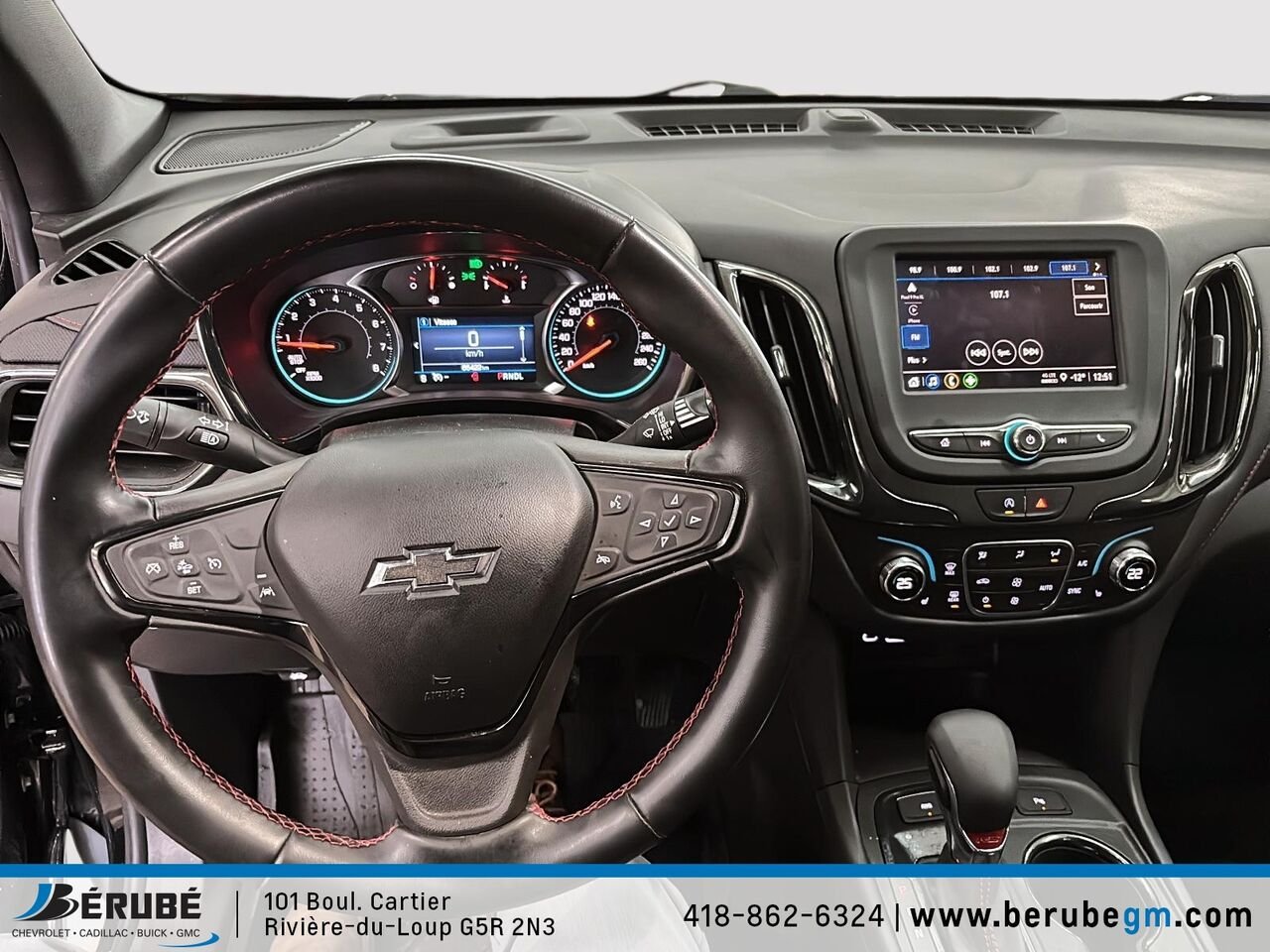 CHEVROLET EQUINOX RS AWD RS 4 portes TI 2023 Noir Rivière-du-Loup - photo #13