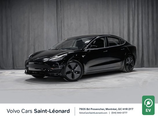 2018 Tesla MODEL 3 2 ENSEMBLE DE PNEU SIÈGES CHAUFFANTS Black