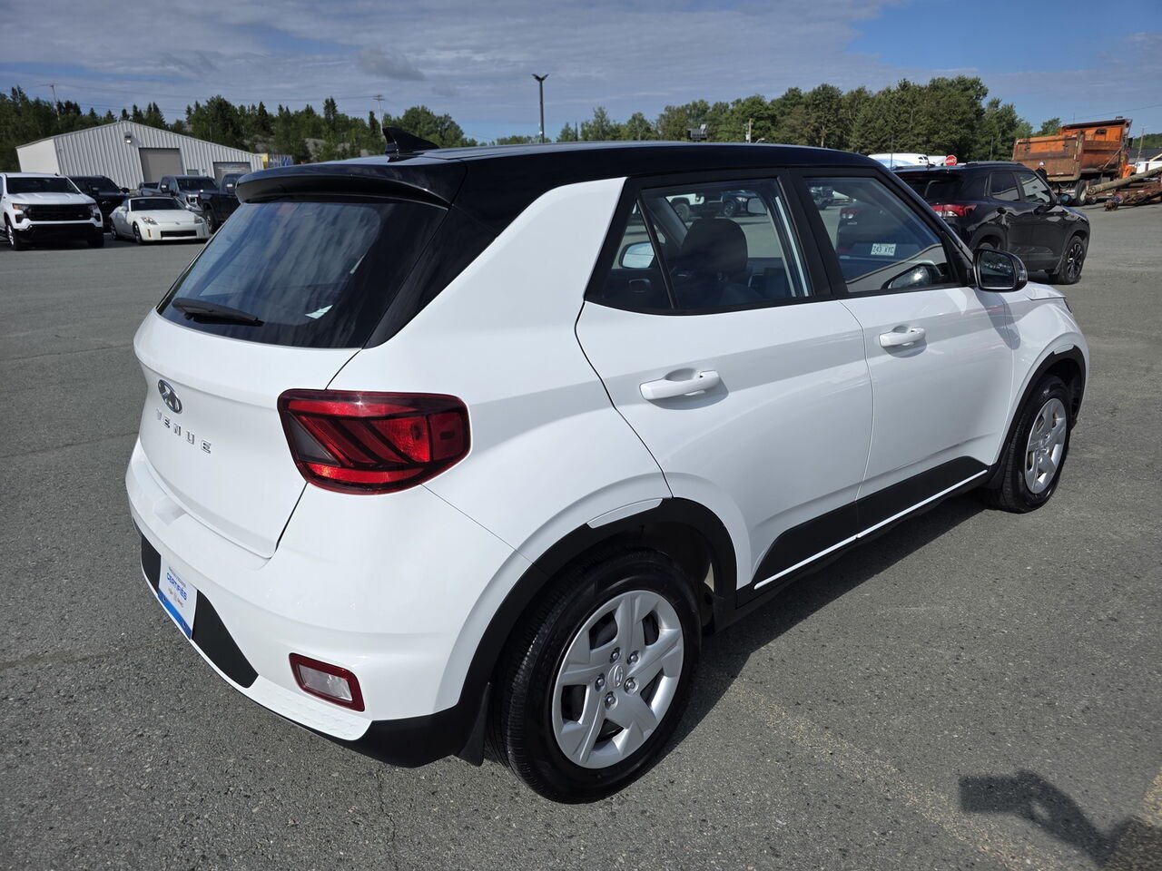 Hyundai Venue Essential IVT avec couleur deux tons 2021 Blanc Rouyn-Noranda - photo #45