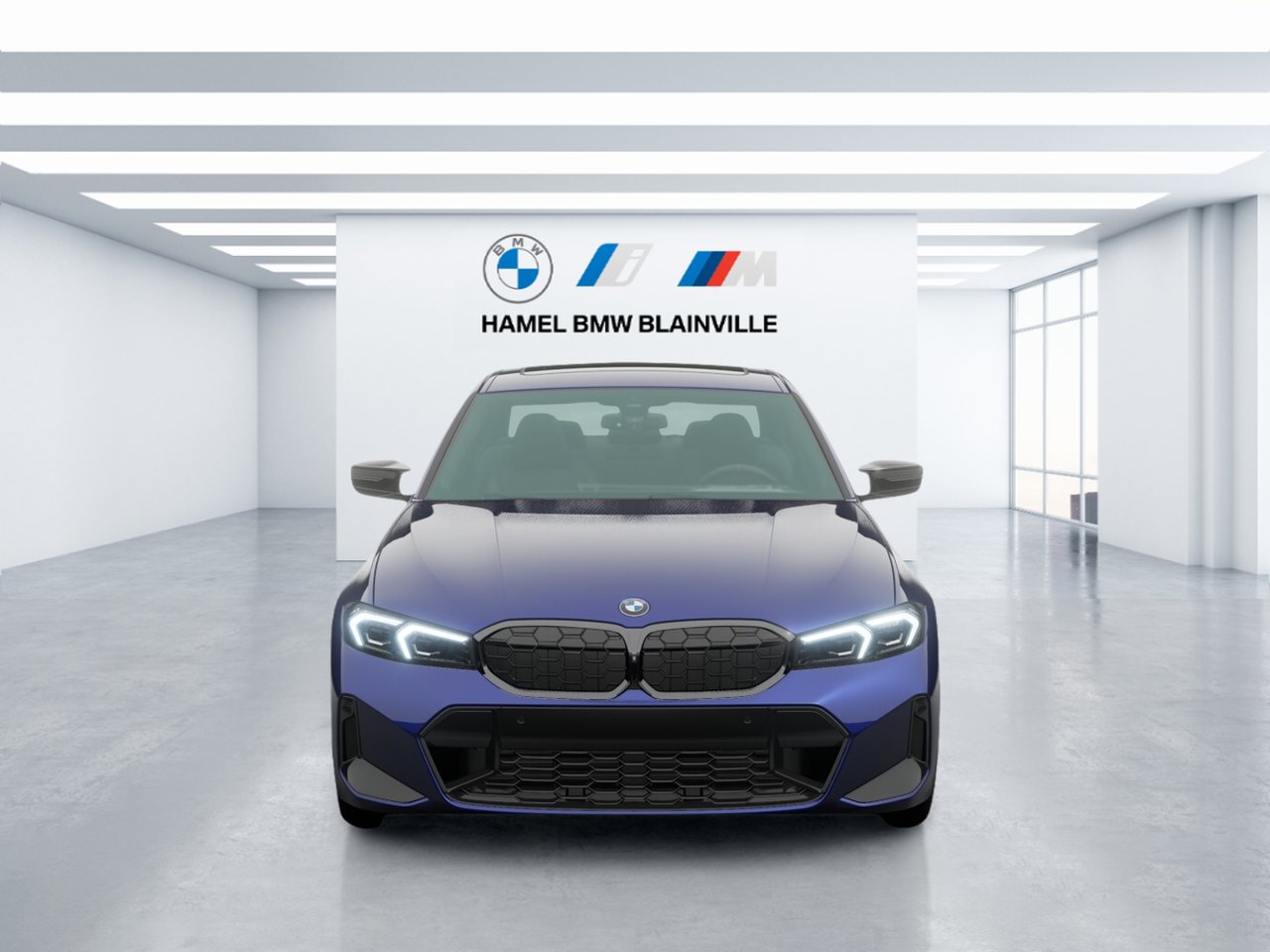 2026 BMW 3 Series M340i xDrive Arctic Race Blue Metallic Blainville - photo #2
