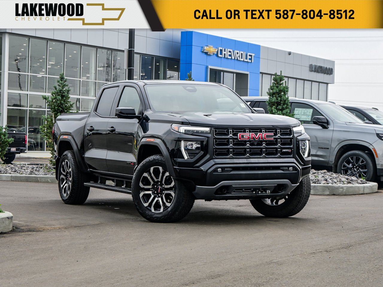 2025 GMC Canyon 4WD Crew Cab AT4 Black Sherwood Park - photo #0