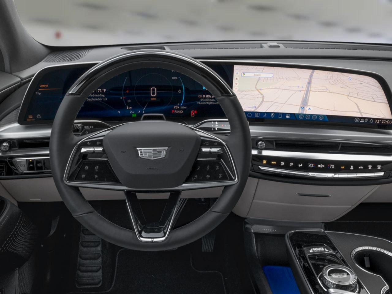 2027 CADILLAC LYRIQ LYRIQ ELECTRIC SPORT RWD (1SF) Vibrant White Tricoat Rivière-du-Loup - photo #5