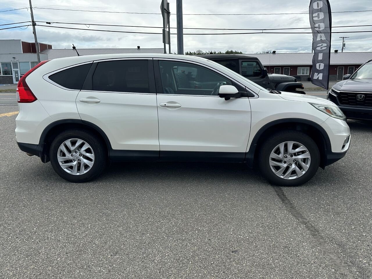 Honda CR-V Traction intégrale 5 portes EX-L 2015 Blanc Matane - photo #5