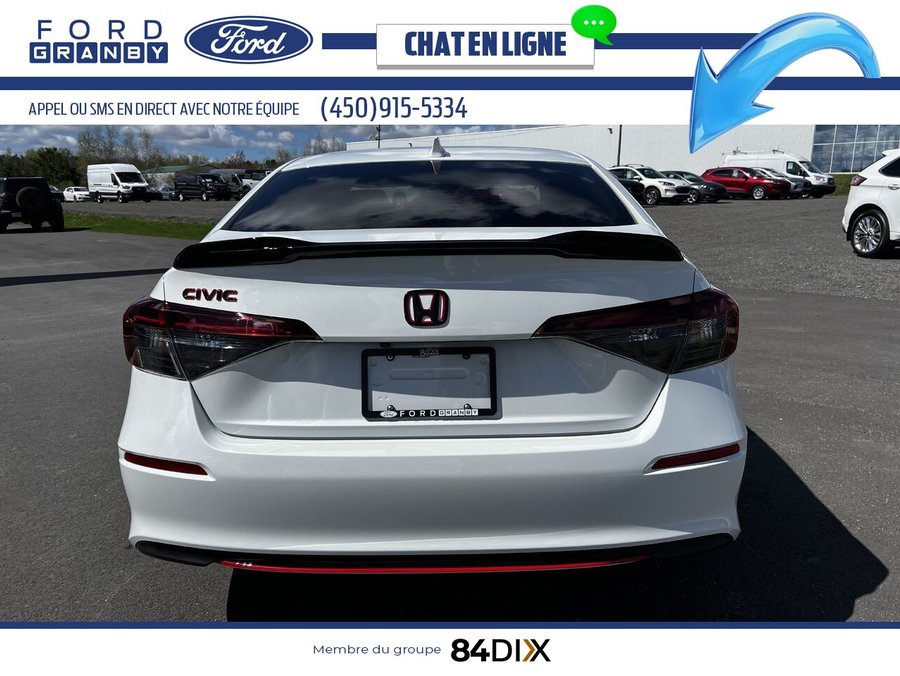 Honda Civic Berline LX CVT 2026 Blanc