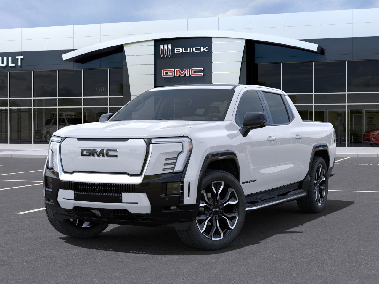 GMC Sierra EV Denali à autonomie maximale 2025 Blanc sommet Saint-Eustache - photo #5