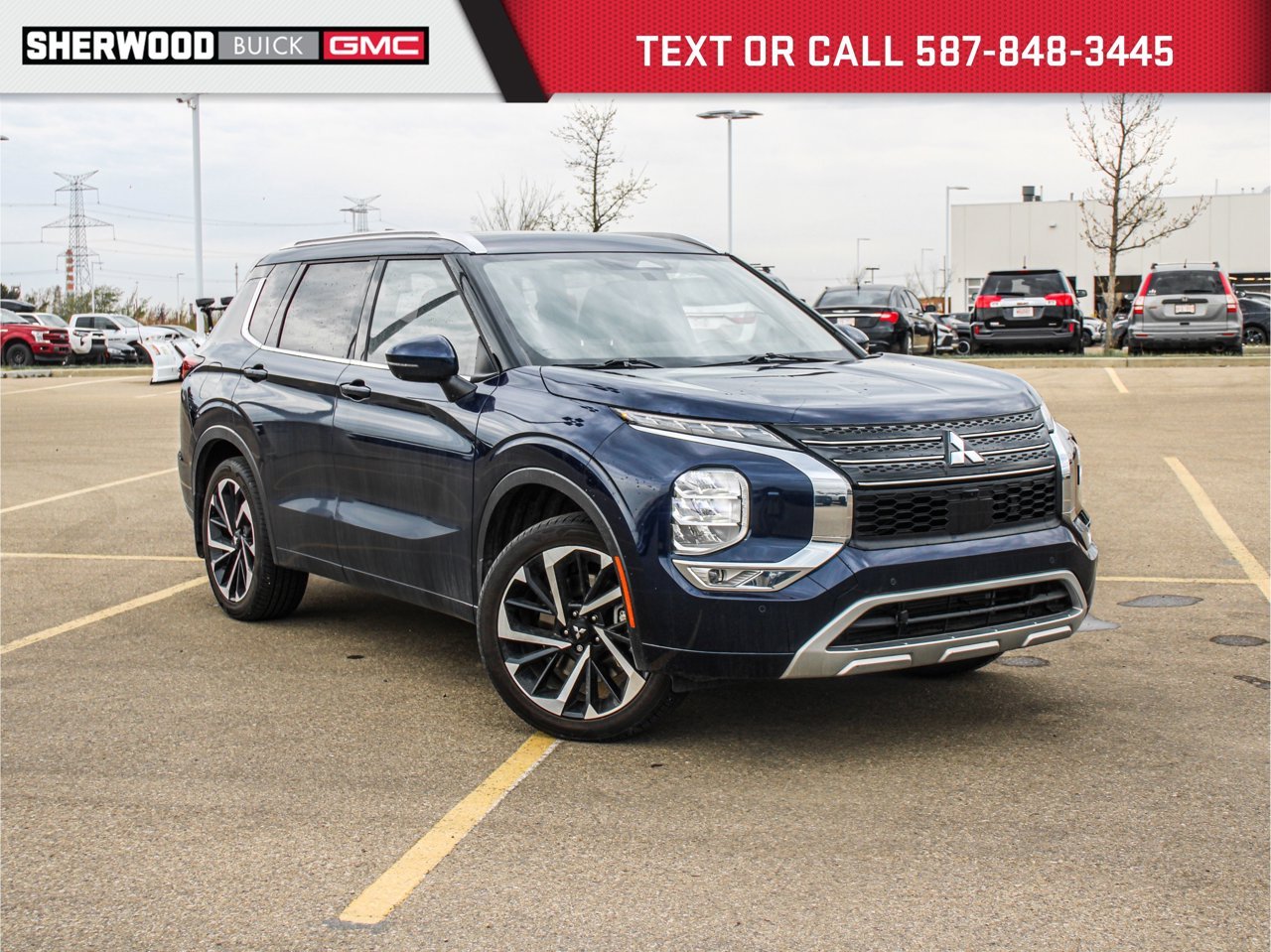 2024 Mitsubishi Outlander GT S-AWC Blue Sherwood Park - photo #0