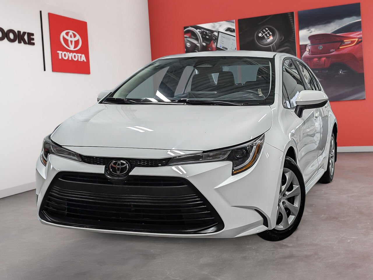 2023 Toyota Corolla 5YFB4MDE0PP005399 White Sherbrooke - photo #0