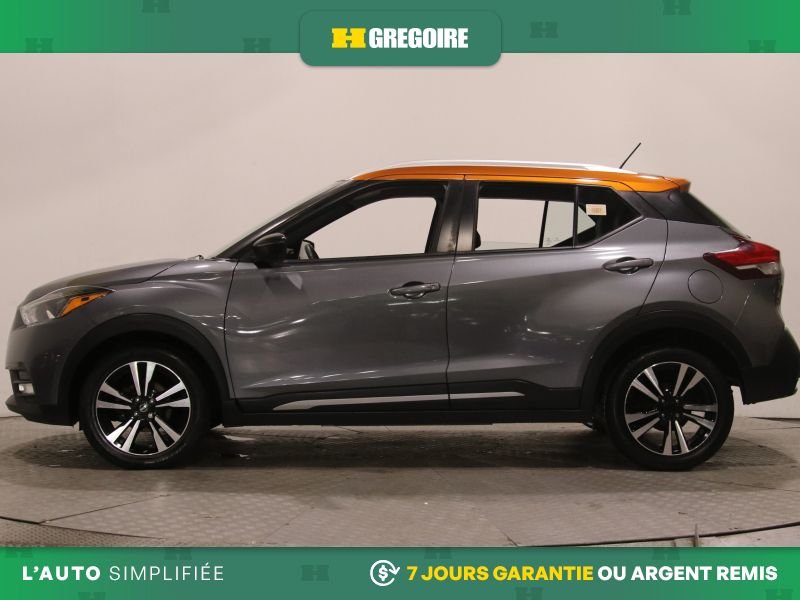 Nissan Kicks 821787 | SR AUTO AC CUIR GR ELECT MAGS CAM RECUL BLEUTOOTH 2019 Gris Laval - photo #4