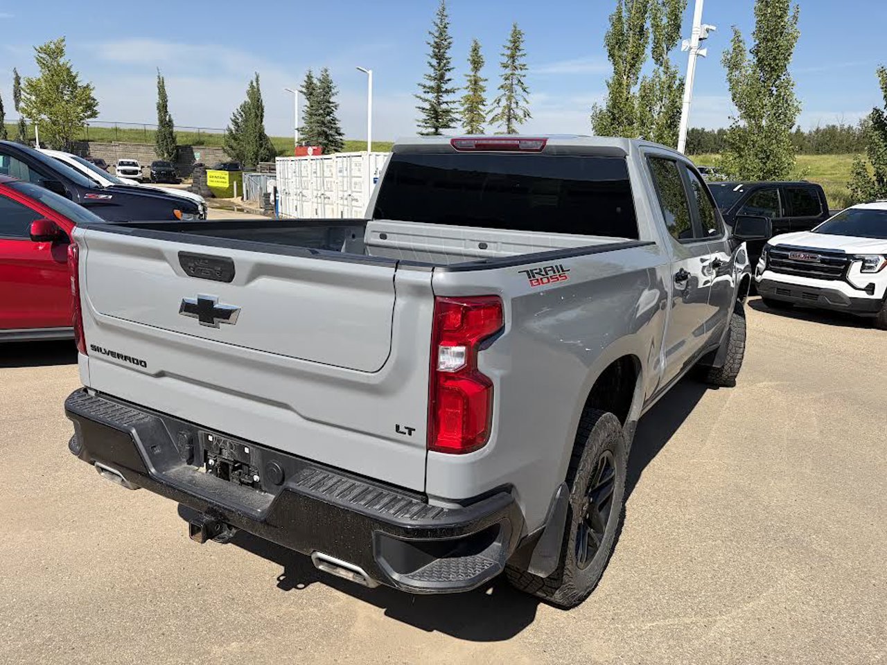 2024 Chevrolet Silverado 1500 4WD Crew Cab 147 LT Trail Boss Grey Sherwood Park - photo #3