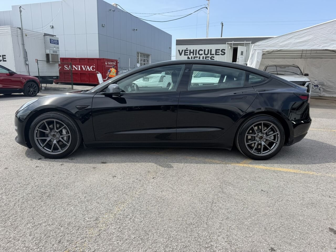 Tesla Model 3 STANDARD RANGE PLUS 2021 Noir Laval - photo #1