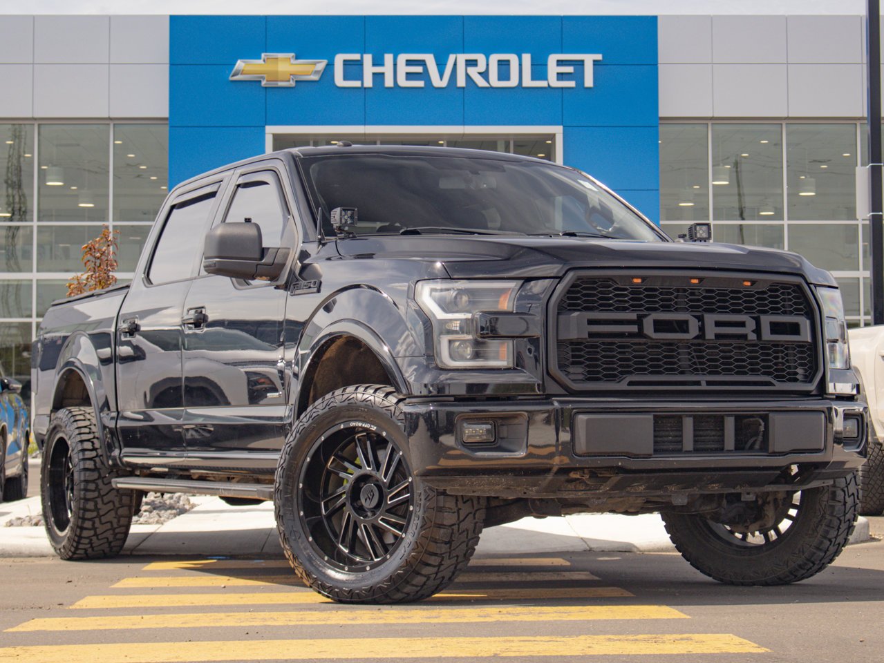 2016 Ford F-150 4WD SuperCrew 145 XLT Black Sherwood Park - photo #13