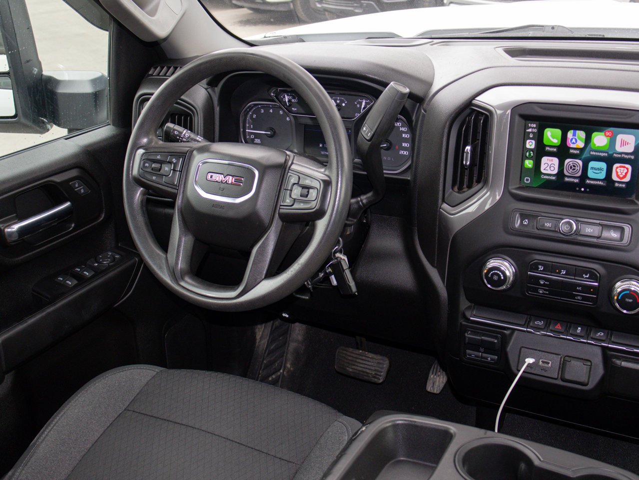 2022 GMC Sierra 2500HD 4WD Crew Cab 159 Pro White Sherwood Park - photo #28