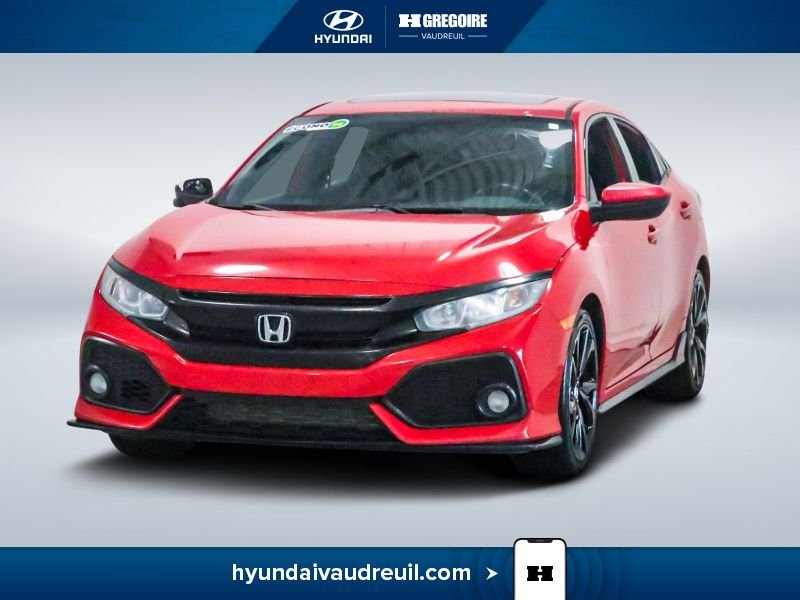 Honda Civic 2018 Rouge Blainville - photo #4