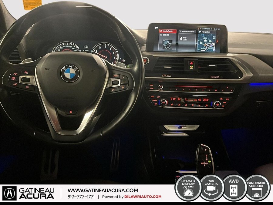 BMW X3 2018 Bleu