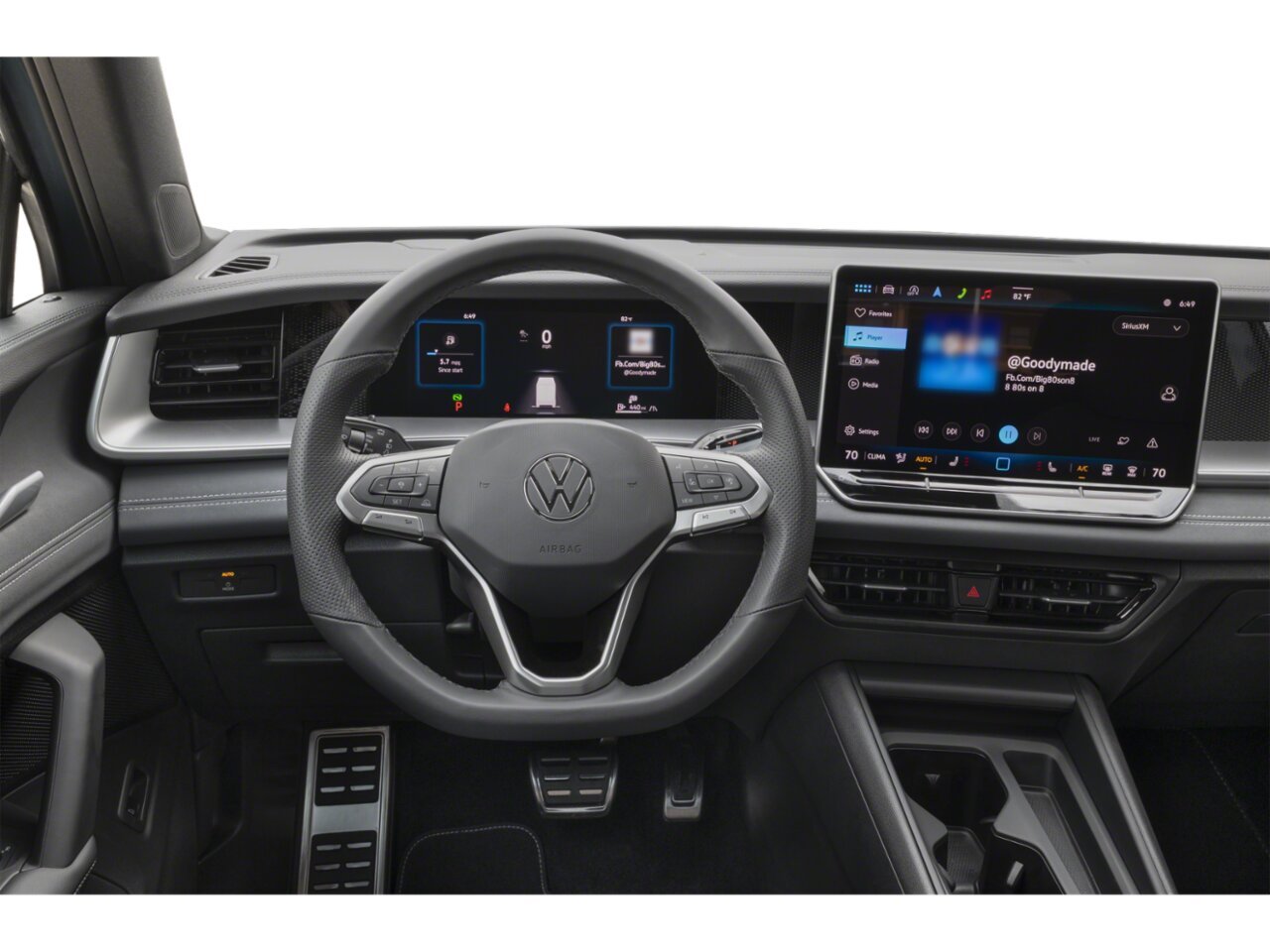 Volkswagen Tiguan 2026 Gris Ascot avec toit noir Rouyn-Noranda - photo #9