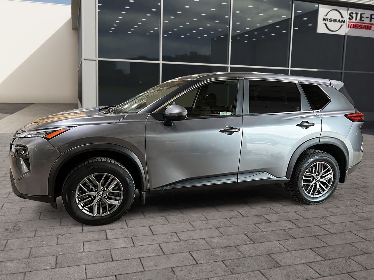 Nissan ROGUE S TRACTION INTEGRALE 2024 Gris Québec - photo #4