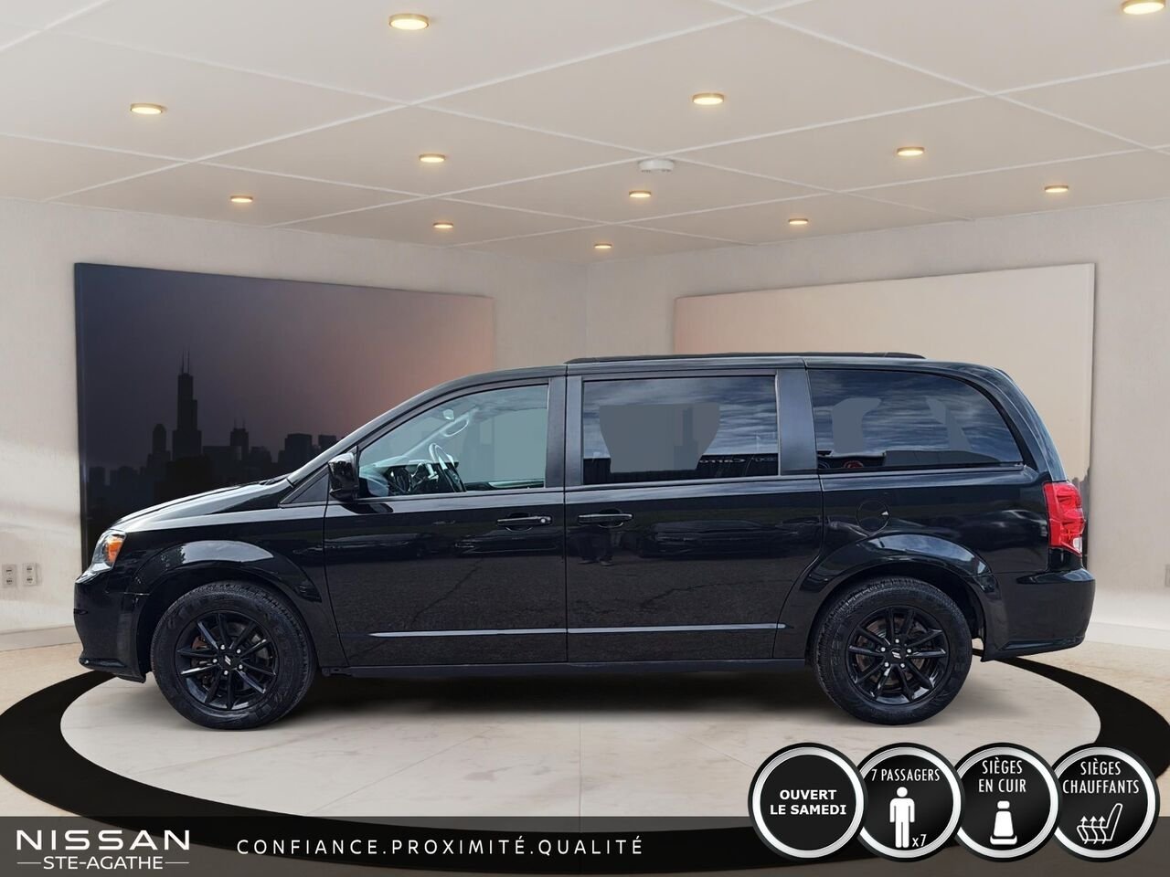 2020 Dodge Grand Caravan GT | TV/DVD | CUIR | STOW N GO | Black Saint-Jérôme - photo #5