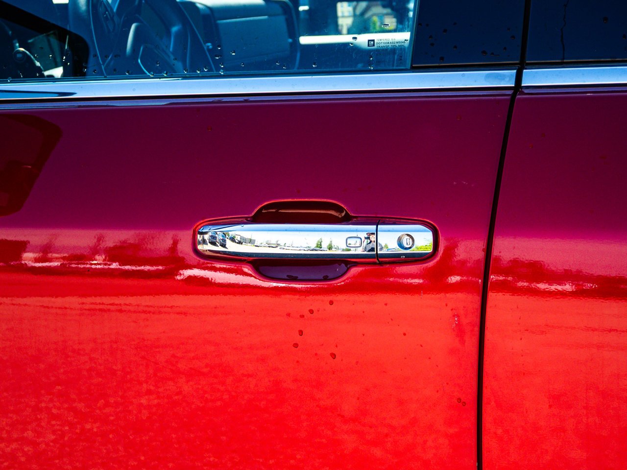 2025 GMC Sierra 3500HD 4WD Crew Cab 159 SLT Red Sherwood Park - photo #7
