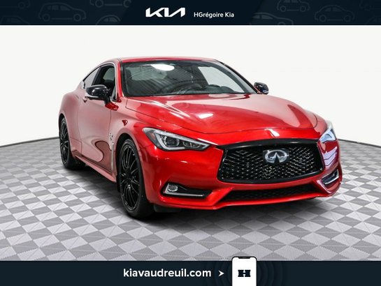 2019 Infiniti Q60 2019 Red