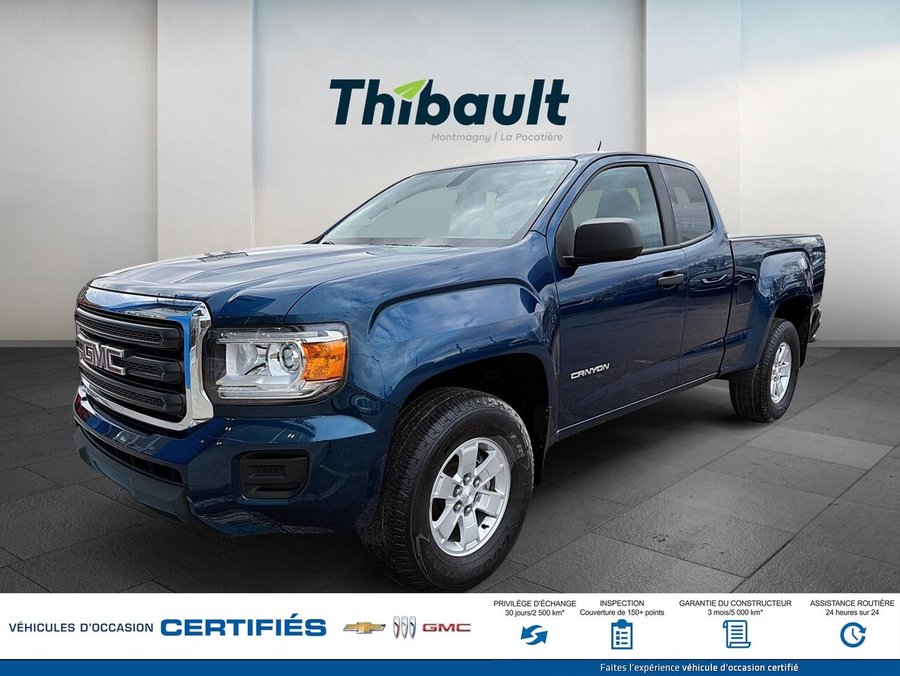 GMC CANYON Cabine allongée 4RM, 128,3 po 2019 Bleu