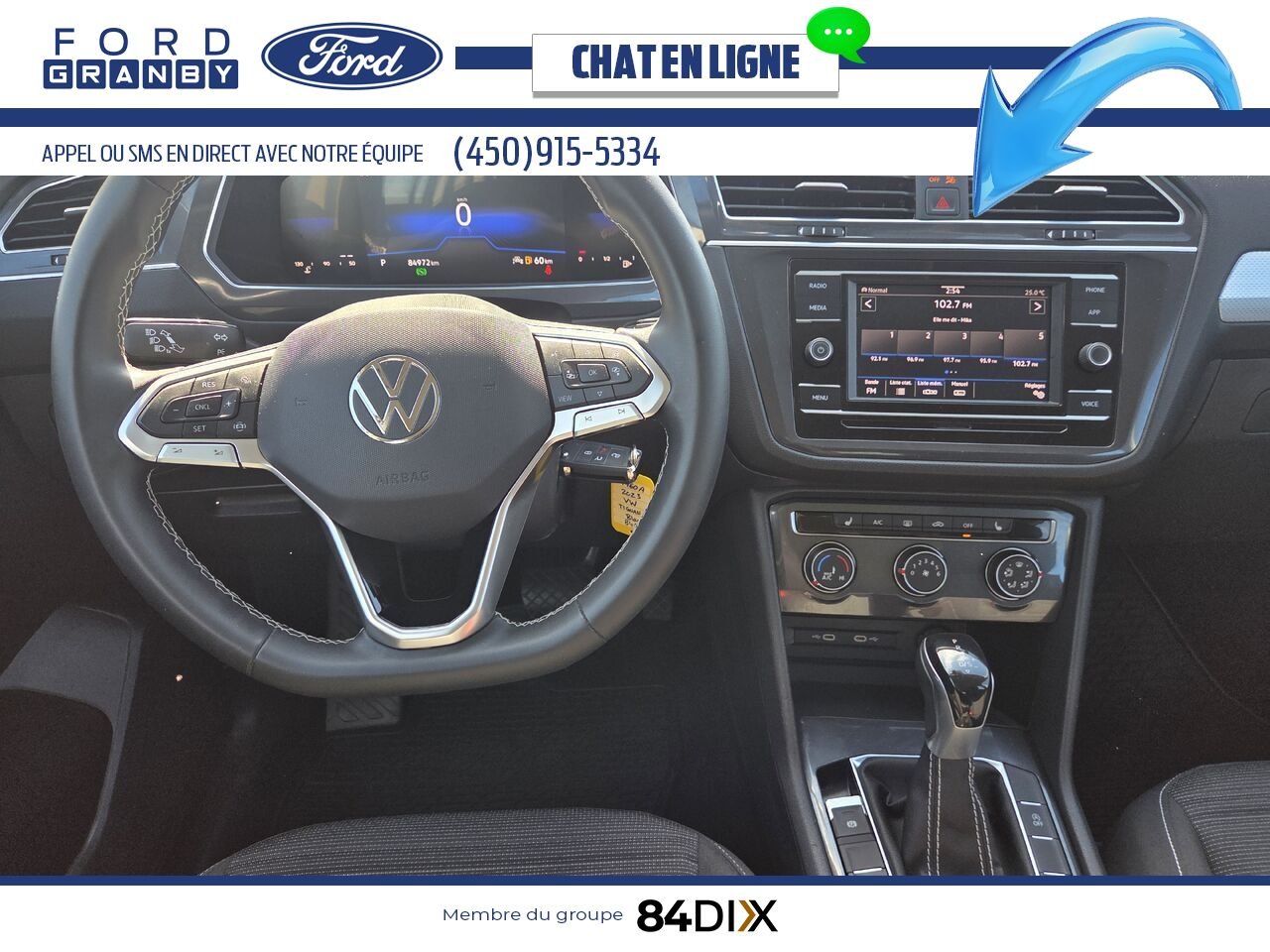 Volkswagen Tiguan 2023 Blanc Granby - photo #9