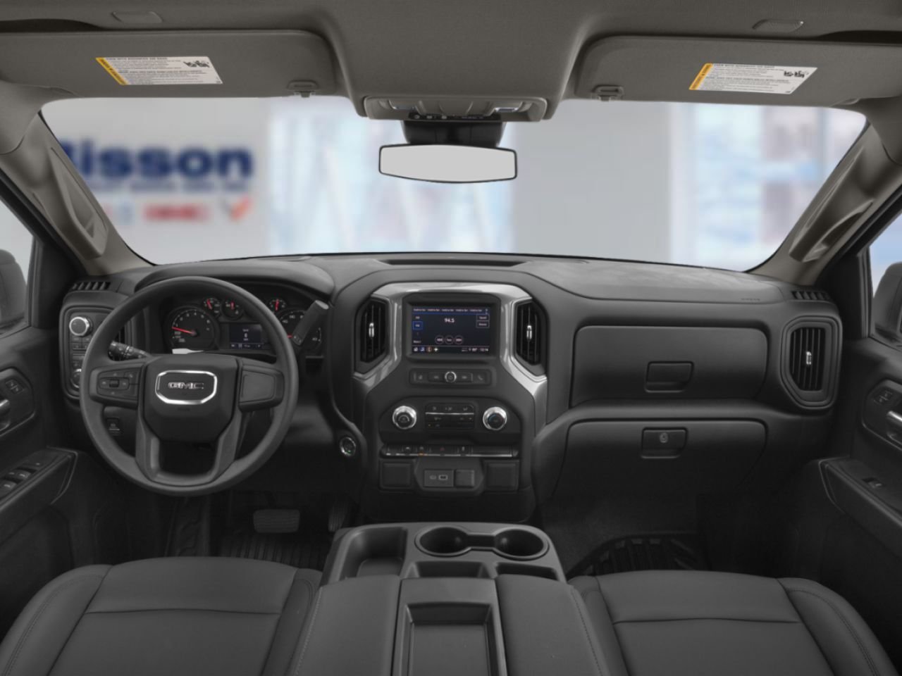 GMC Sierra 1500 Pro cabine multiplace 4RM 157 po 2026 Noir onyx Thetford Mines - photo #9