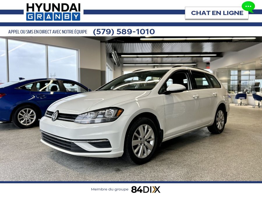 2018 Volkswagen Golf SportWagen 2018 White