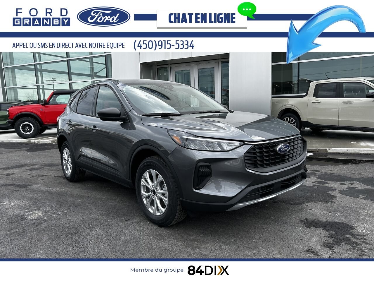 2025 Ford Escape Carbonized Grey Metallic Granby - photo #0