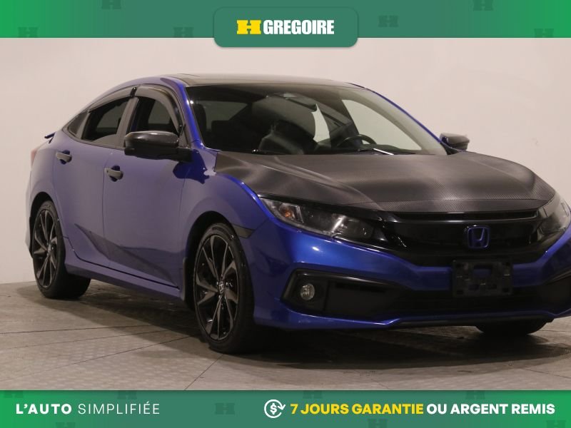 2019 Honda Civic Blue Laval - photo #0