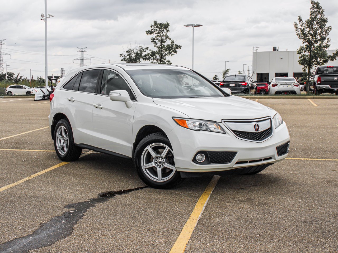 2014 Acura RDX AWD 4dr White Sherwood Park - photo #1