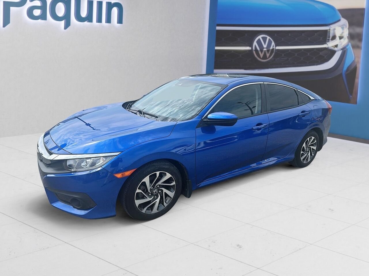 2017 Honda Civic Berline Blue Rouyn-Noranda - photo #0