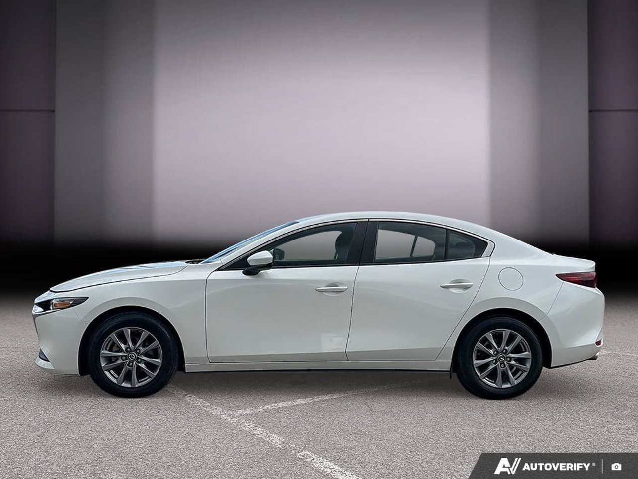 Mazda Mazda3 3MZBPAC79PM360326 2023 Blanc Mirabel - photo #1