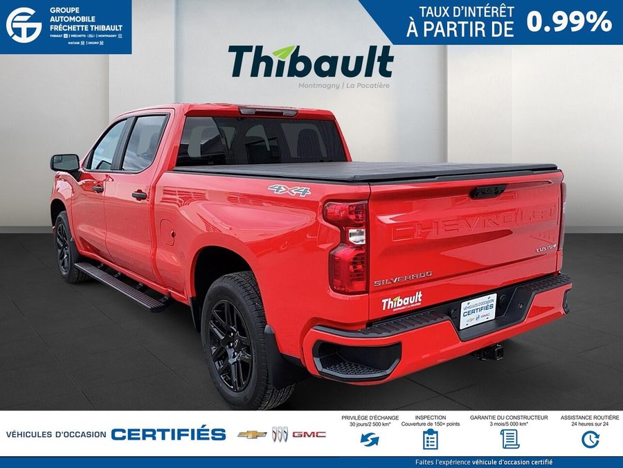 CHEVROLET SILVERADO Custom cabine multiplace 4RM 157 po 2024 Rouge