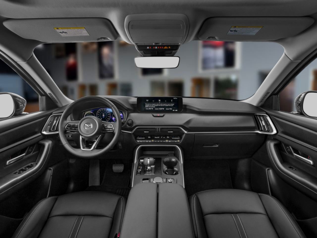 2026 MAZDA CX-90 PHEV Rhodium White Metallic Notre-Dame-des-Prairies - photo #12
