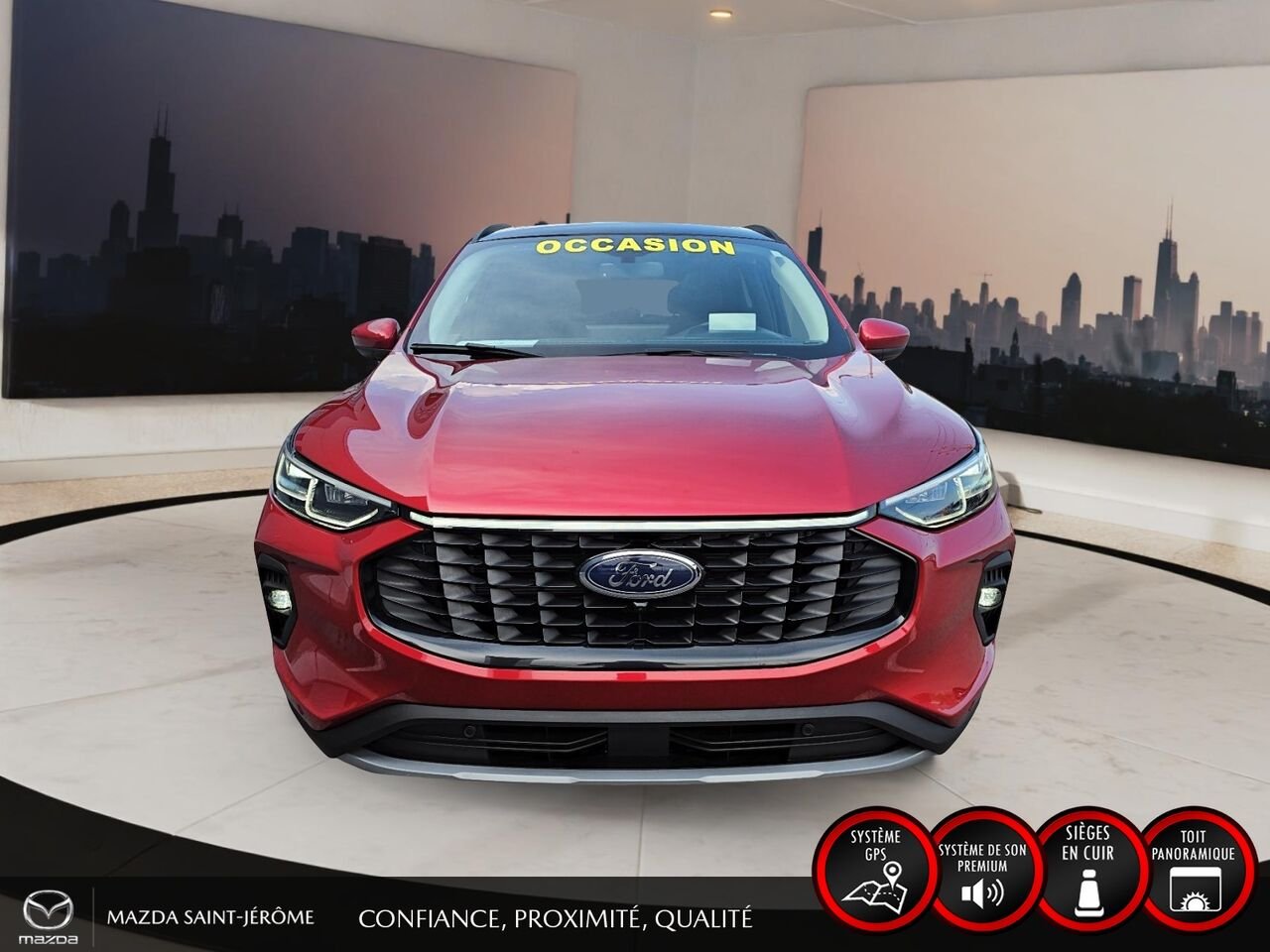 2025 Ford Escape Red Saint-Jérôme - photo #2