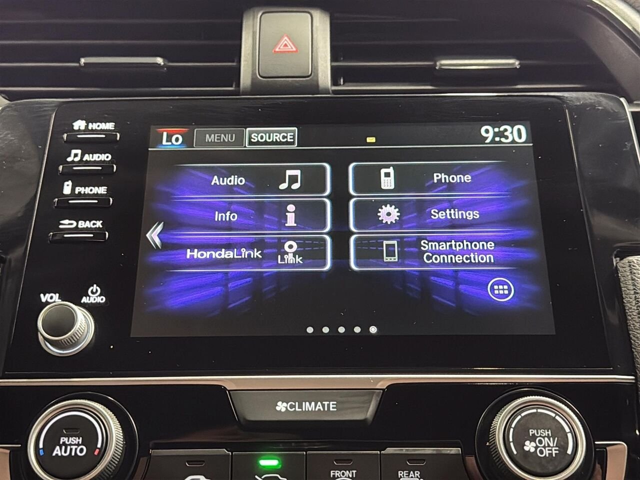 2020 HONDA CIVIC BERLINE LX Black Saint-Hyacinthe - photo #16