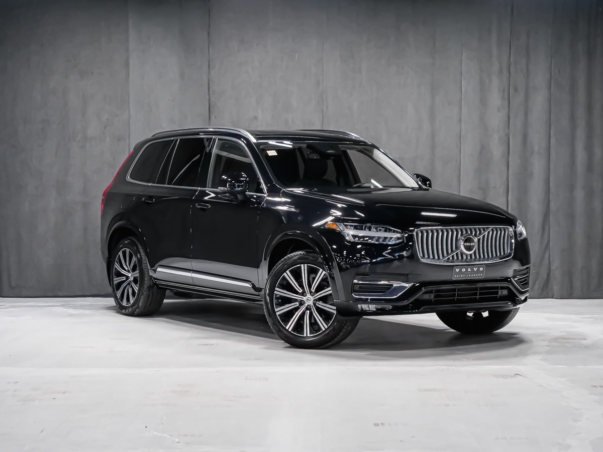 2024 Volvo XC90 B5 CORE BRIGHT CLIMATE Black Montreal - photo #1