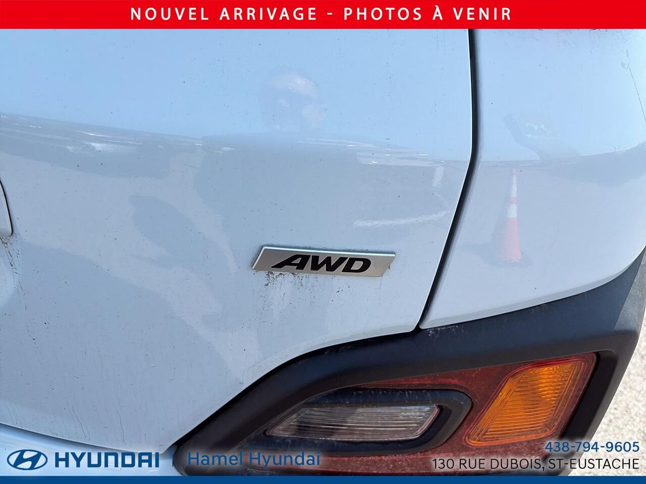 2020 Hyundai Kona White Saint-Eustache - photo #5