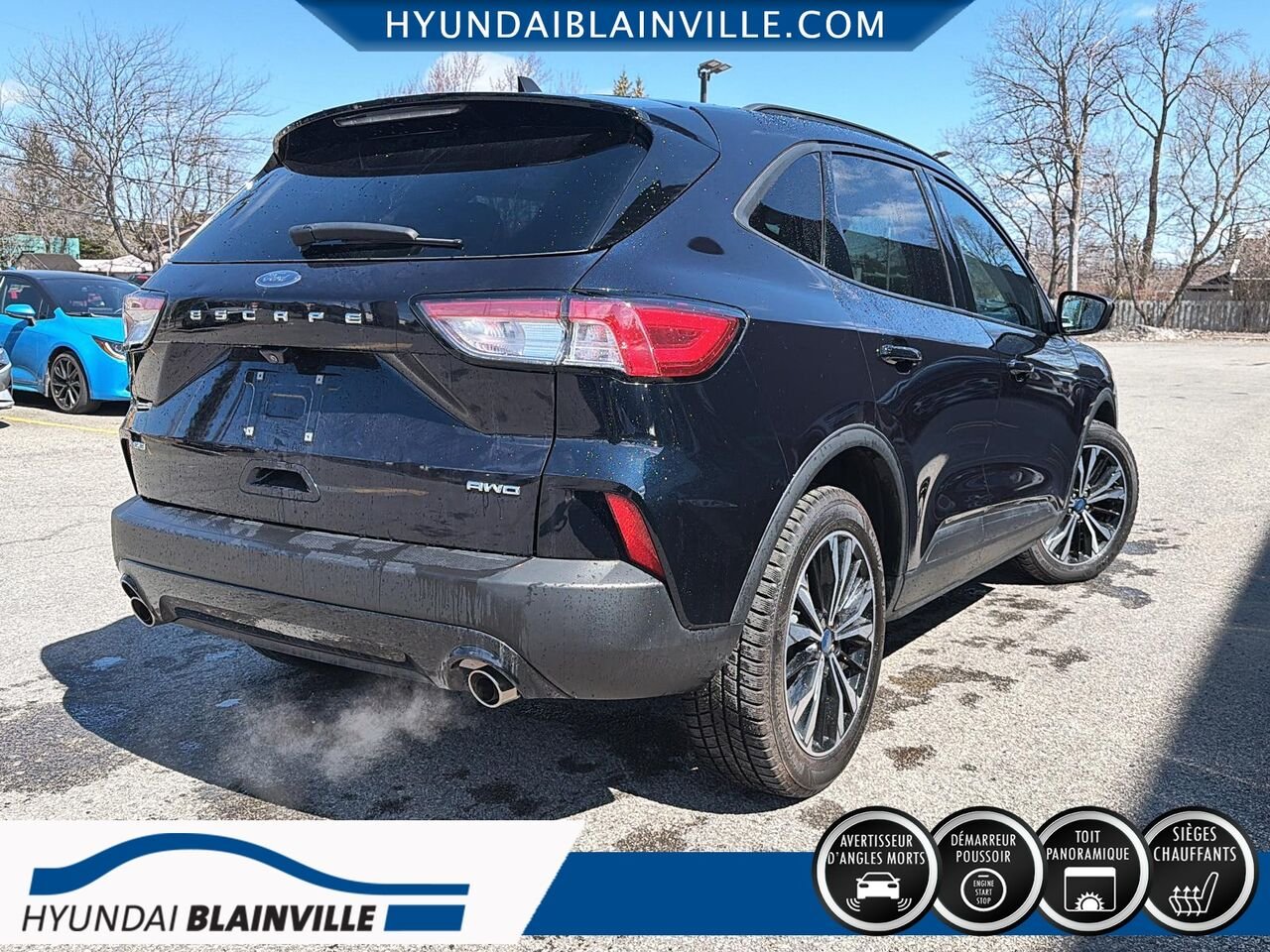 Ford Escape 2021 Bleu Blainville - photo #3