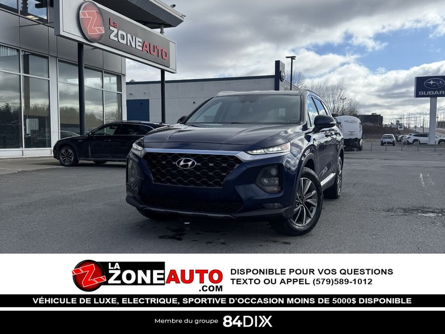 Hyundai Santa Fe AWD 2019 2019 Bleu